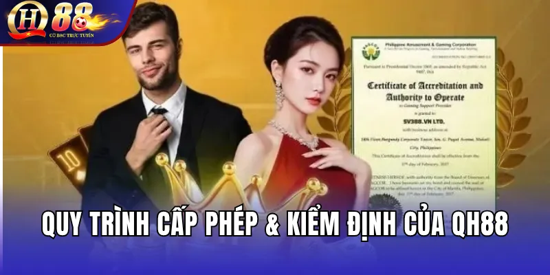 Giấy Phép Hoạt Động QH88 – PAGCOR/CEZA & Chuẩn Tuân Thủ 1 Quy trình cấp phép & kiểm định của QH88